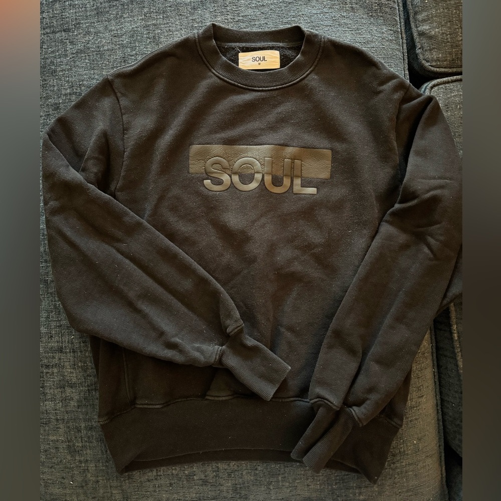 SoulCycle Black Monochrome Unisex Sweatshirt